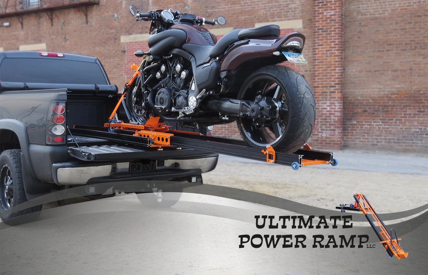 Ultimate Power Ramp Motorcycle Loading, Motorcycle Hauling